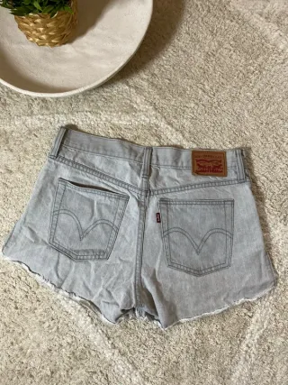 Levi's Shorts Vaqueros Grises Talla XS