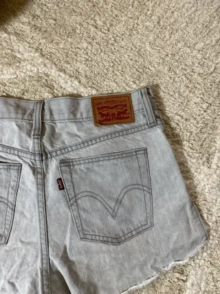 Levi's Shorts Vaqueros Grises Talla XS