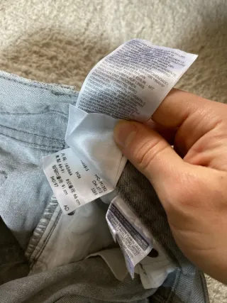 Levi's Shorts Vaqueros Grises Talla XS