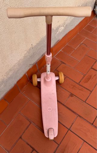 Patinete infantil Bird 3 ruedas rosa