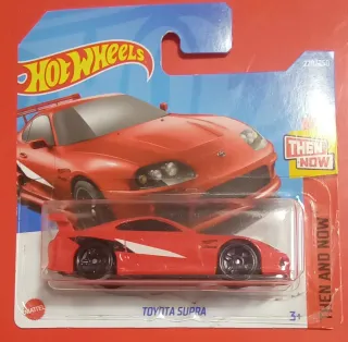 Hot Wheels Toyota Supra Rojo