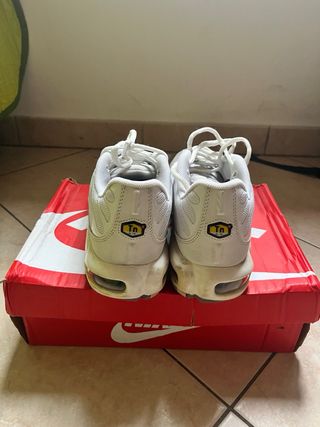 Nike Air Max Plus TN Bianche 43