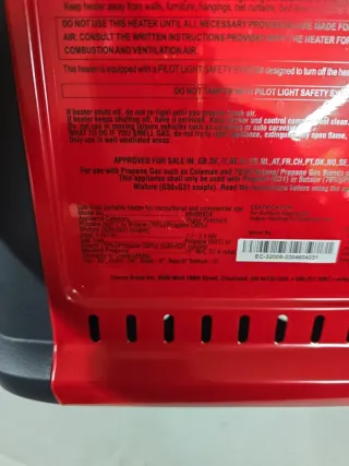 Calentador Portátil Buddy Propano