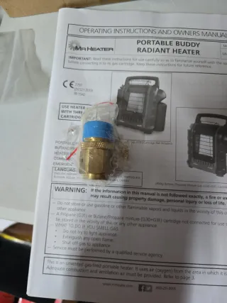Calentador Portátil Buddy Propano