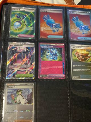 Cartas Pokémon Entrenador Objetos