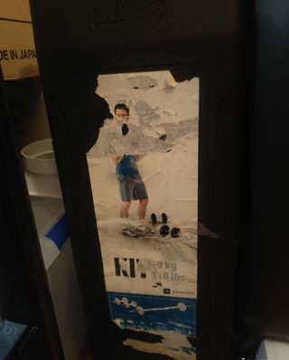 Banco de pesas multiestación con discos y barra