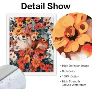 Kit Pintura Lienzo 50x65cm