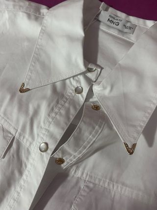 Camicia Bianca Mango Tg S Nuova