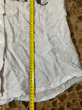 Camisa Bella Barba bordada flores y pájaro