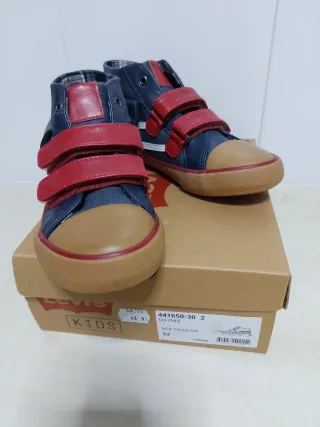 Zapatillas Levi's T32 Altas Velcro