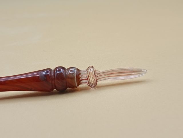 Pluma cristal Murano antigua