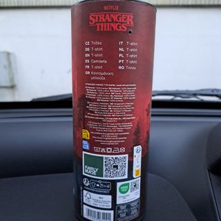 T-shirt Stranger Things Netflix Grigia