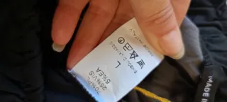 Pantaloni sportivi OVS neri con banda rossa