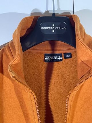 Sudadera Napapijri Media Cremallera Naranja