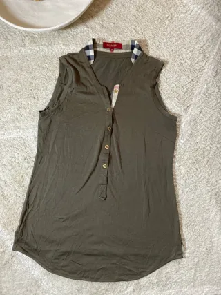 Camiseta Burberry Caqui Talla XL