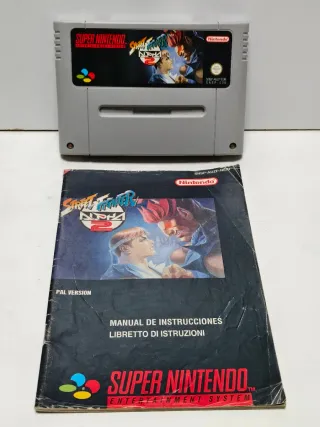 Street Fighter Alpha 2 Super Nintendo snes
