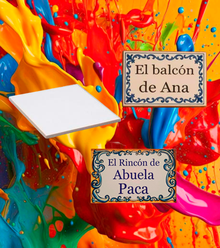 Azulejo de cerámica personalizado