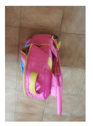 Mochila Ruedas Niña Rosa