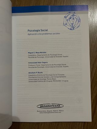 Psicología Social (+e-book): Aplicación a los p...