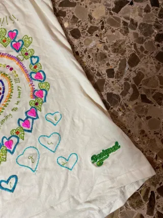 Camiseta sin mangas Desigual multicolor