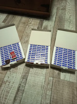 150 cajetillas de cerillas American Club