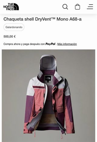 Chaqueta The North Face DryVent Mono