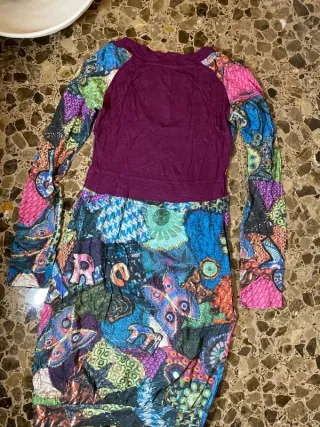 Vestido Desigual Multicolor Talla XS