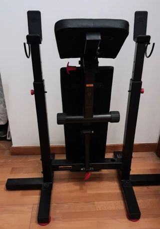 PESAS BANCO DE MUSCULACION CON RACK