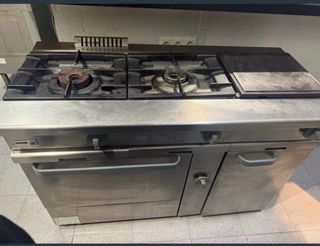 Cocina Fagor 2 fuegos + Placa + Horno Gas