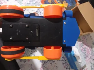 Tren de juguete vintage Super Machine