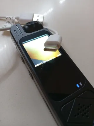 Cámara deportiva negra