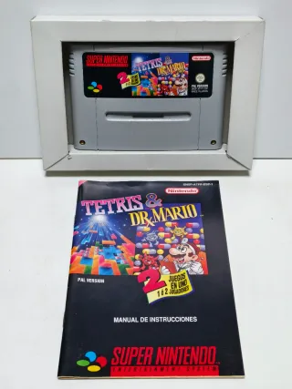 Tetris & Dr. Mario per Super Nintendo SNES