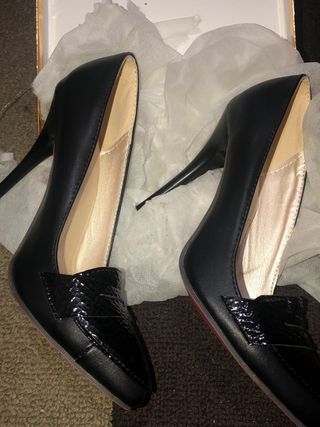 Zapato/mocasín negro T/39