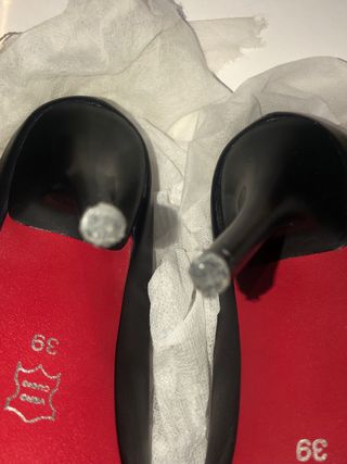 Zapato/mocasín negro T/39