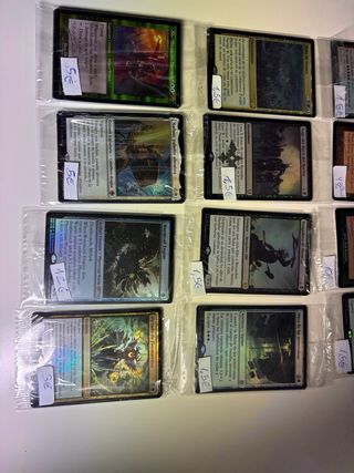 Lote Cartas y sobre promo Magic