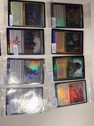 Lote Cartas y sobre promo Magic