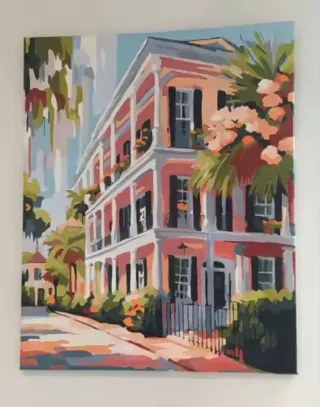 Kit Pintura Lienzo Adultos 75x60cm