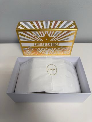 Joyero Dior Edición Limitada Beige y Dorado