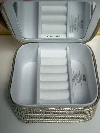 Joyero Dior Edición Limitada Beige y Dorado