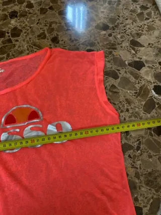 Camiseta Ellesse naranja deportiva Talla M