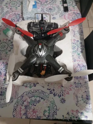 Dron 360 Negro y Rojo