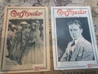 Lote 11 revistas “Cine popular”