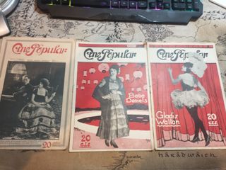 Lote 11 revistas “Cine popular”