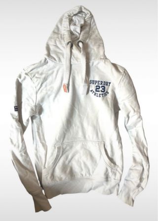 Sudadera Superdry Mujer Talla S Blanca