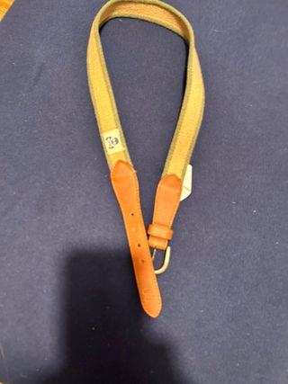 Cinturone per bambini Scalpers verde e marrone