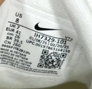 Zapatillas Nike Talla 41 Naranja y Blanco