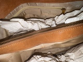 Bolso Farrutx piel marrón grande.