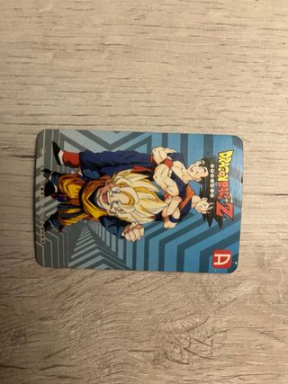 Cromo Dragon Ball Z Holográfico.