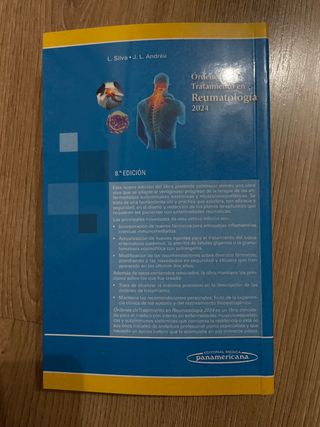 Ordenes de tratamiento en reumatologia