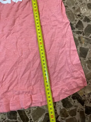 Camiseta Adidas Rosa Deportiva